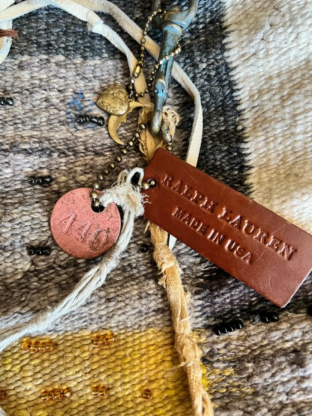 Ralph Lauren Collection Vintage Navajo Hobo Bag
